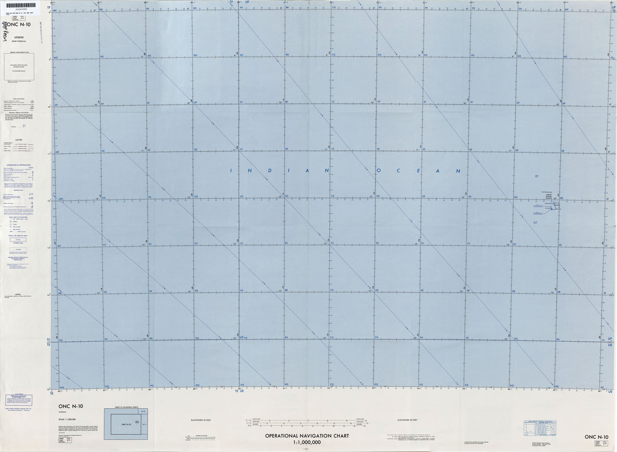 ONC CHARTS AUSTRALIA N-10 | Mapworld