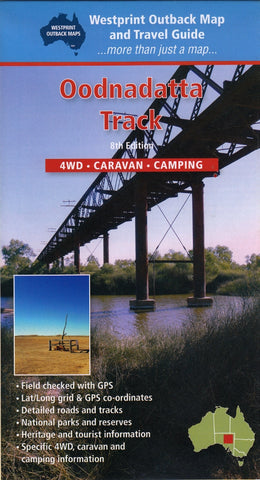 Oodnadatta Track Map Westprint