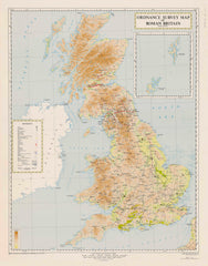 Ordnance Survey Map of Roman Britain