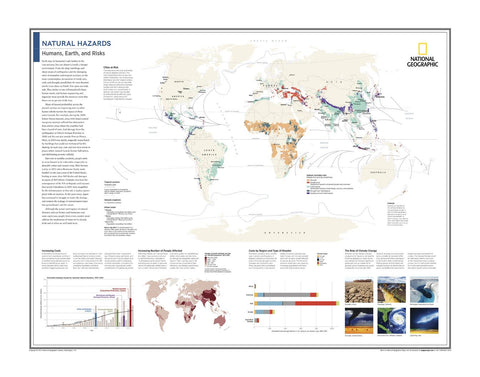 Natural Hazards: Humans, Earth, and Risks - Atlas of the World – National Geographic | Mapworld