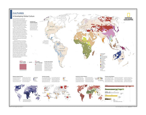 Cultures: A Developing Global Culture - Atlas of the World – National Geographic | Mapworld