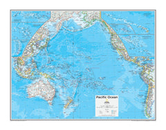 Pacific Ocean Floor - Atlas of the World – National Geographic | Mapworld