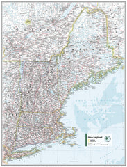 New England, United States - Atlas of the World – National Geographic | Mapworld