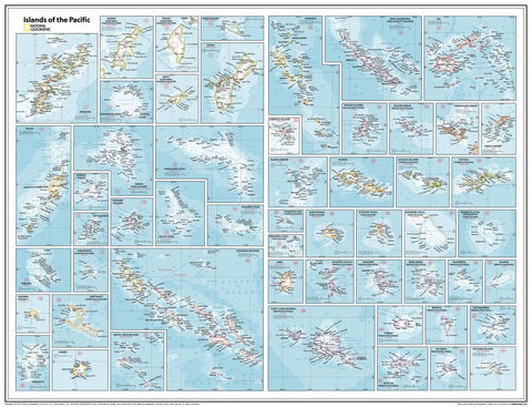 Islands of the Pacific - Atlas of the World, 11th Edition by National Geographic