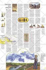Close-up USA, North Central States Theme - Published 1974 by National Geographic — historic National Geographic map print