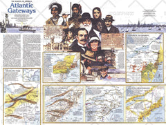 Making of America, Deep South Theme - Published 1983 by National Geographic — historic National Geographic map print