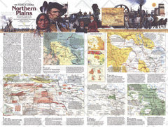 Northern Plains Map Side 2 - Published 1986 – National Geographic | Mapworld