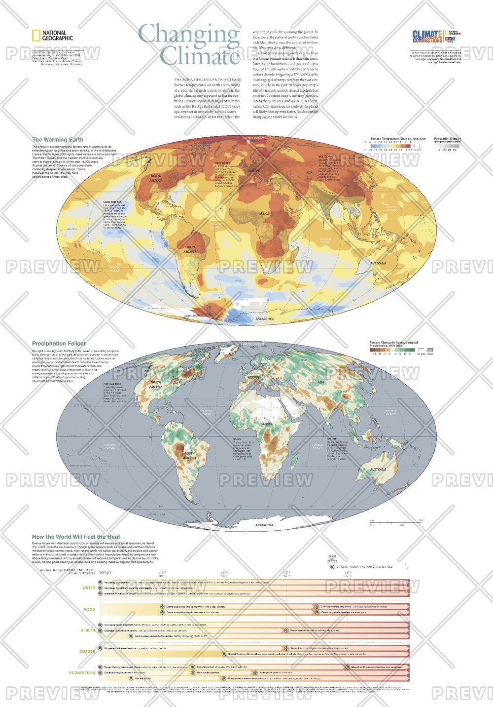 Changing Climate - (2007) – National Geographic | Mapworld