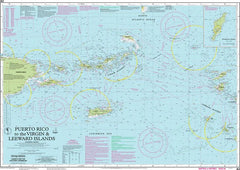 Puerto Rico to Virgin and Leeward Islands Imray Chart — product image 2