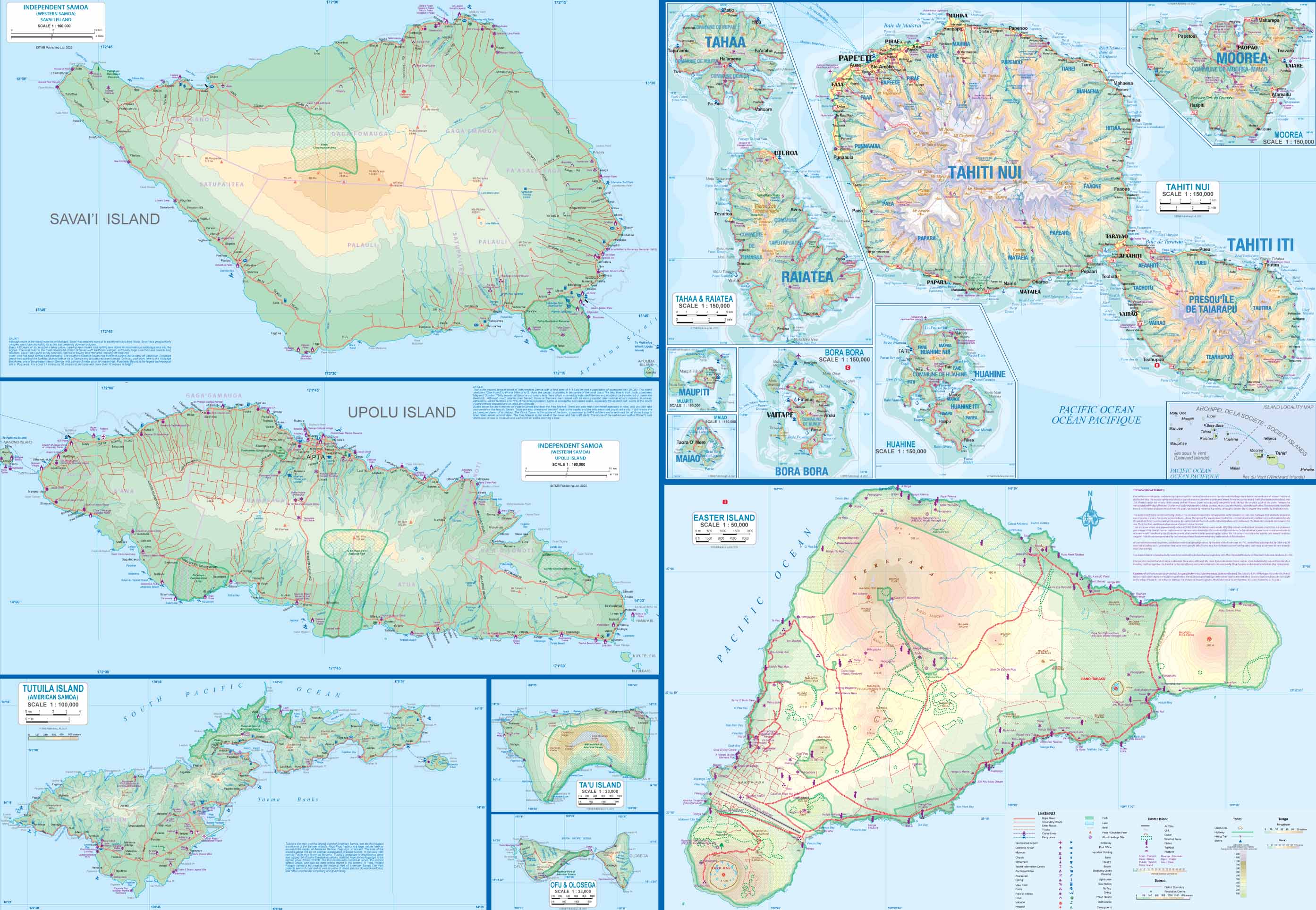 Polynesian Islands ITMB Map