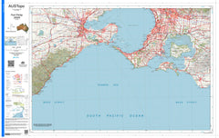 Port Phillip J5509 AUSTopo 1:250,000 Map