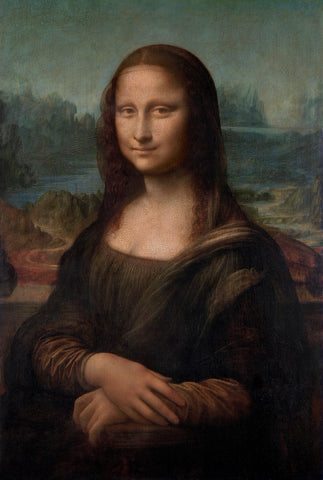 Portrait of Mona Lisa del Giocondo (1503–1506) by Leonardo da Vinci