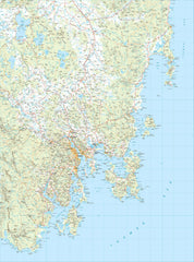 Tasmania South East Tasmap Map