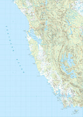 Tasmania South West Tasmap Map