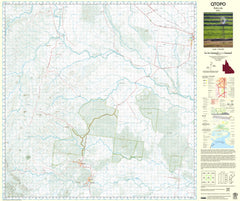 8451 Rubyvale QTopo 1:100,000 Topographic Map