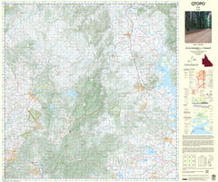9343 Esk QTopo 1:100,000 Topographic Map