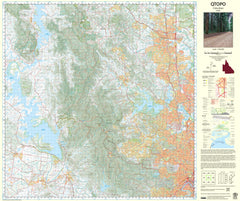 9443 Caboolture QTopo 1:100,000 Topographic Map