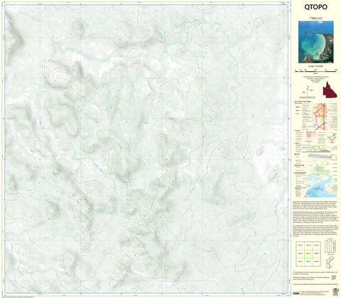 7560-111 QTopo 1:10,000 Topographic Map