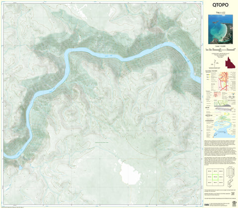 7961-122 QTopo 1:10,000 Topographic Map