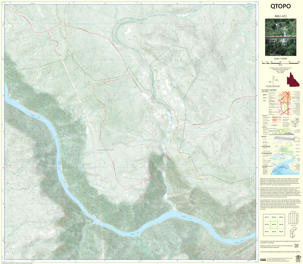 8061-433 QTopo 1:10,000 Topographic Map