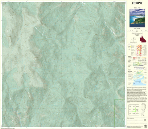 8655-414 QTopo 1:10,000 Topographic Map