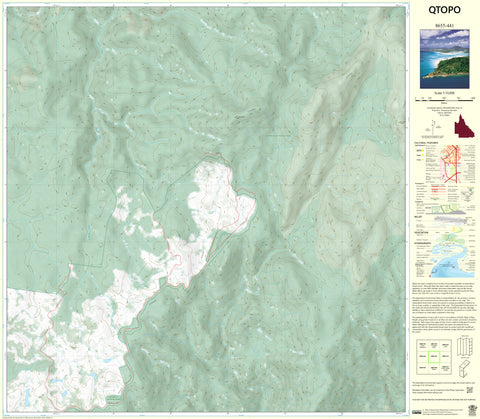 8655-441 QTopo 1:10,000 Topographic Map