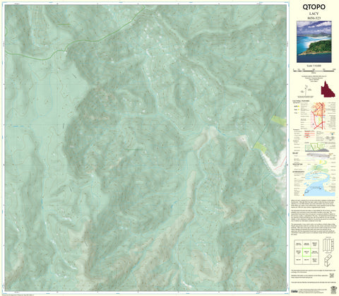 8656-323 Lacy QTopo 1:10,000 Topographic Map