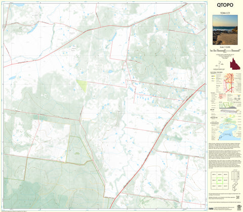 9244-123 QTopo 1:10,000 Topographic Map