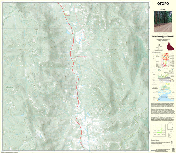 9248-331 QTopo 1:10,000 Topographic Map