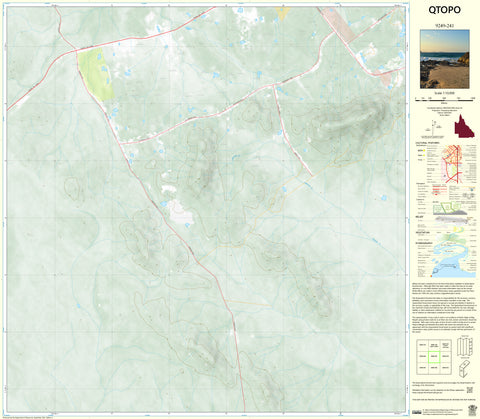 9249-241 QTopo 1:10,000 Topographic Map