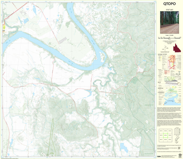 9347-443 QTopo 1:10,000 Topographic Map
