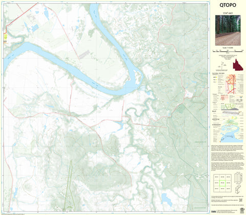 9347-443 QTopo 1:10,000 Topographic Map