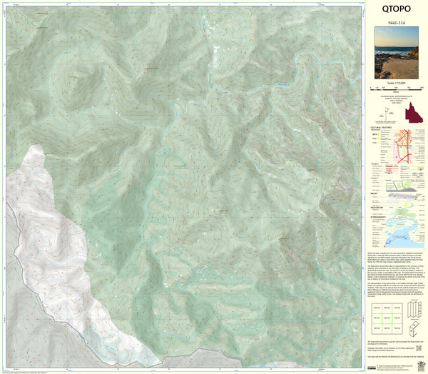 9441-314 QTopo 1:10,000 Topographic Map