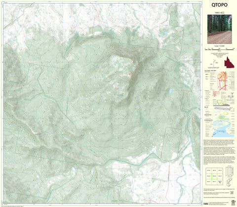 9441-422 QTopo 1:10,000 Topographic Map