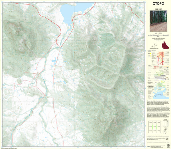 9441-443 QTopo 1:10,000 Topographic Map