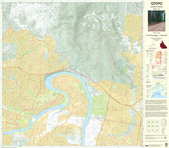 9442-141 Kholo Creek QTopo 1:10,000 Topographic Map