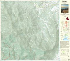 9443-244 Mount D'Aguilar QTopo 1:10,000 Topographic Map
