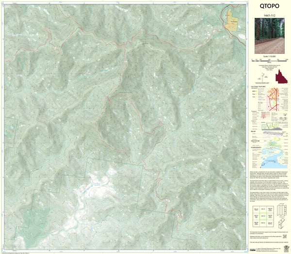 9443-312 QTopo 1:10,000 Topographic Map