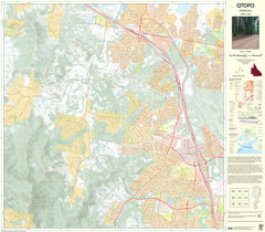 9542-243 Pimpama QTopo 1:10,000 Topographic Map
