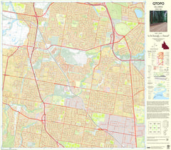 9543-343 Zillmere QTopo 1:10,000 Topographic Map