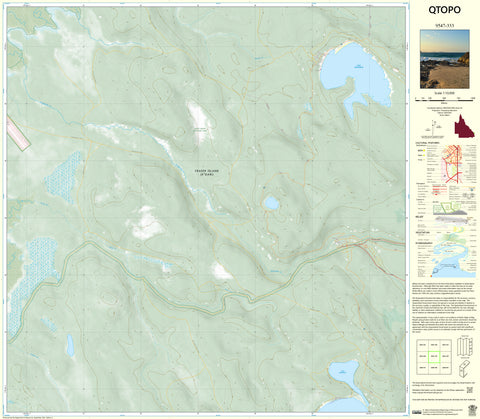 9547-333 QTopo 1:10,000 Topographic Map