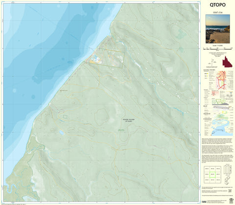 9547-334 QTopo 1:10,000 Topographic Map
