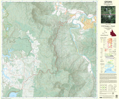 8063-42 Heales Monumnet QTopo 1:25,000 Topographic Map — Queensland 1:25,000 topographic map