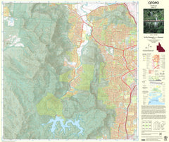 8064-32 Redlynch QTopo 1:25,000 Topographic Map — Queensland 1:25,000 topographic map