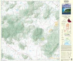 8655-14 Mount Martin QTopo 1:25,000 Topographic Map — Queensland 1:25,000 topographic map