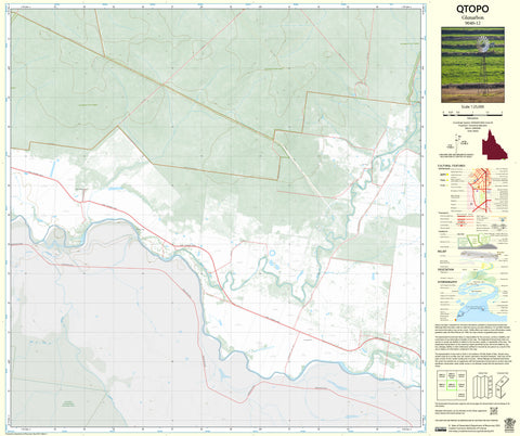 9040-12 Glenarbon QTopo 1:25,000 Topographic Map