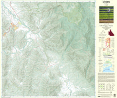 9148-11 Builyan QTopo 1:25,000 Topographic Map — Queensland 1:25,000 topographic map