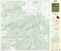 9240-21 Girraween QTopo 1:25,000 Topographic Map — Queensland 1:25,000 topographic map