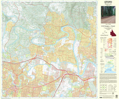 9442-14 Mount Crosby QTopo 1:25,000 Topographic Map — Queensland 1:25,000 topographic map