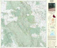 9443-41 Mount Byron QTopo 1:25,000 Topographic Map — Queensland 1:25,000 topographic map